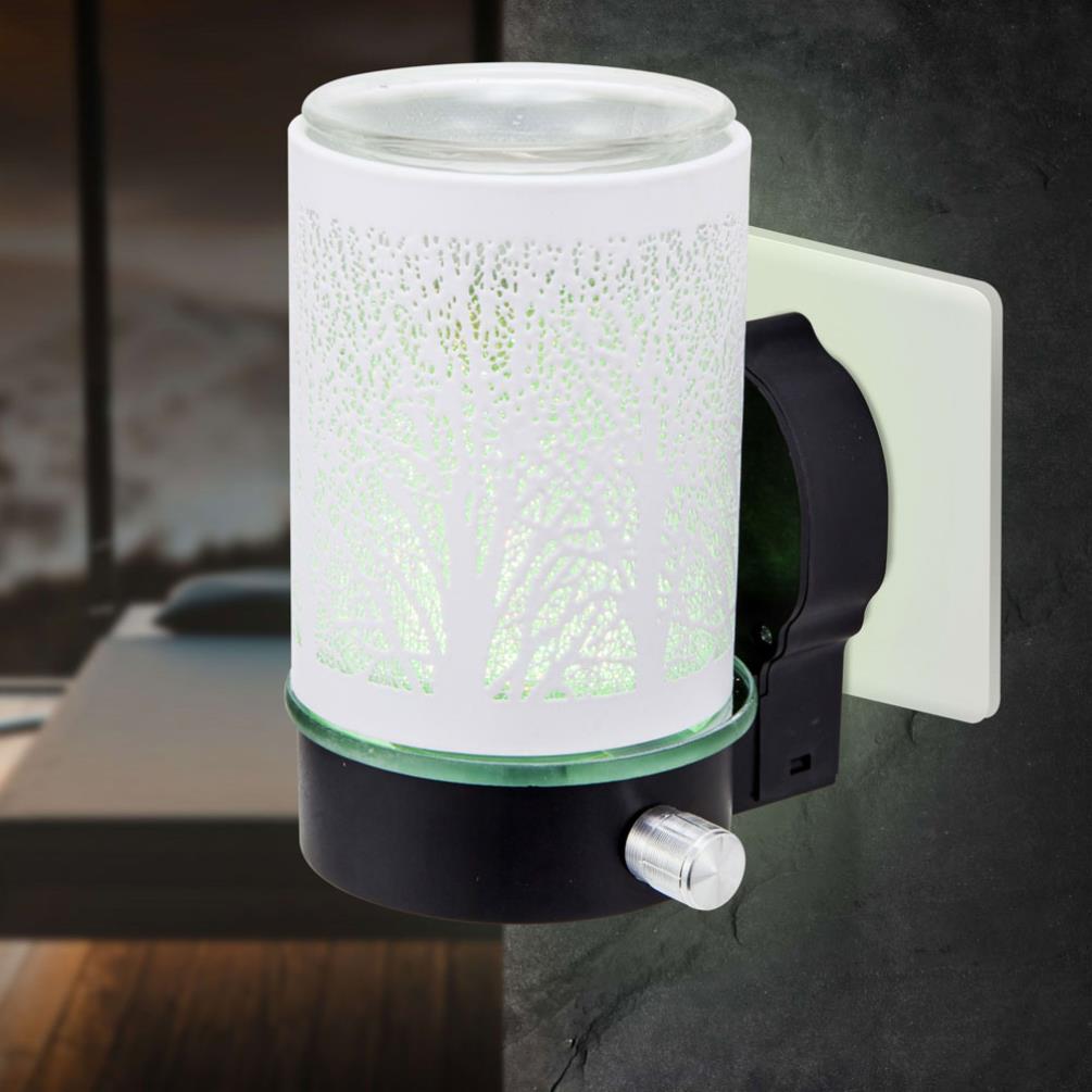 Sense Aroma Colour Changing White Tree Plug In Wax Melt Warmer Extra Image 3